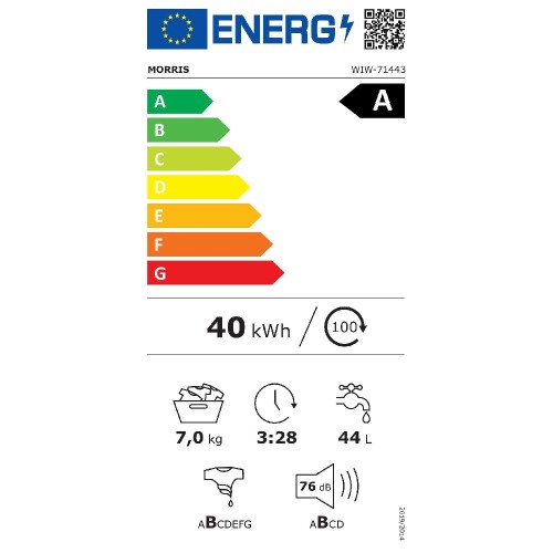 ΗΠΡ ΕΛΕΥΘ 60CM MORRIS WIW-71443 7KG A-10% (ΑΤΜΟΥ / BLDC)